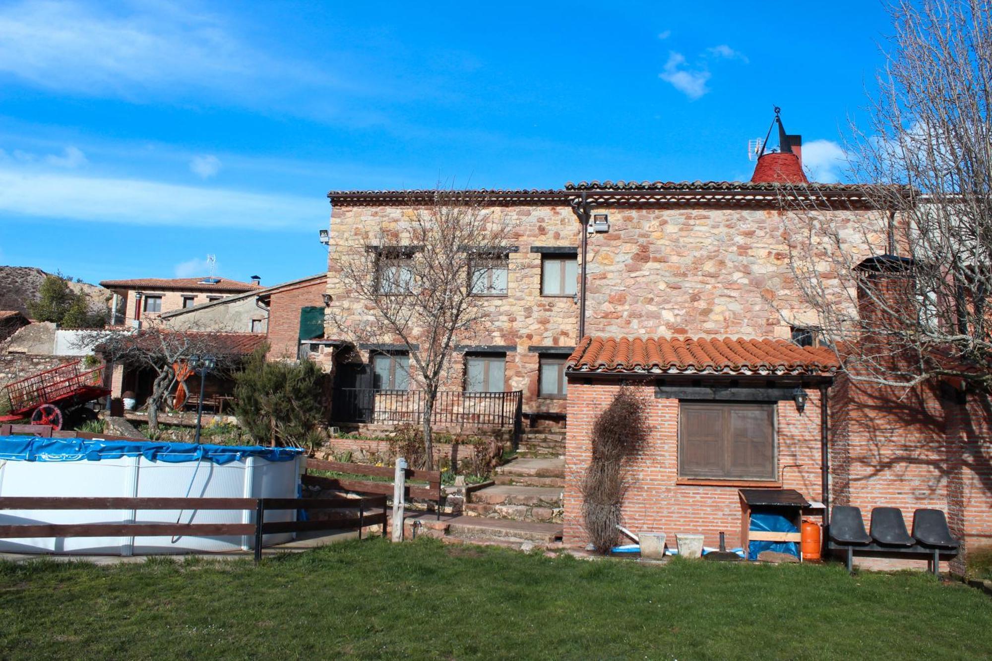 La Chimenea De Soria I Y I I Pensionat Espeja de San Marcelino Eksteriør billede